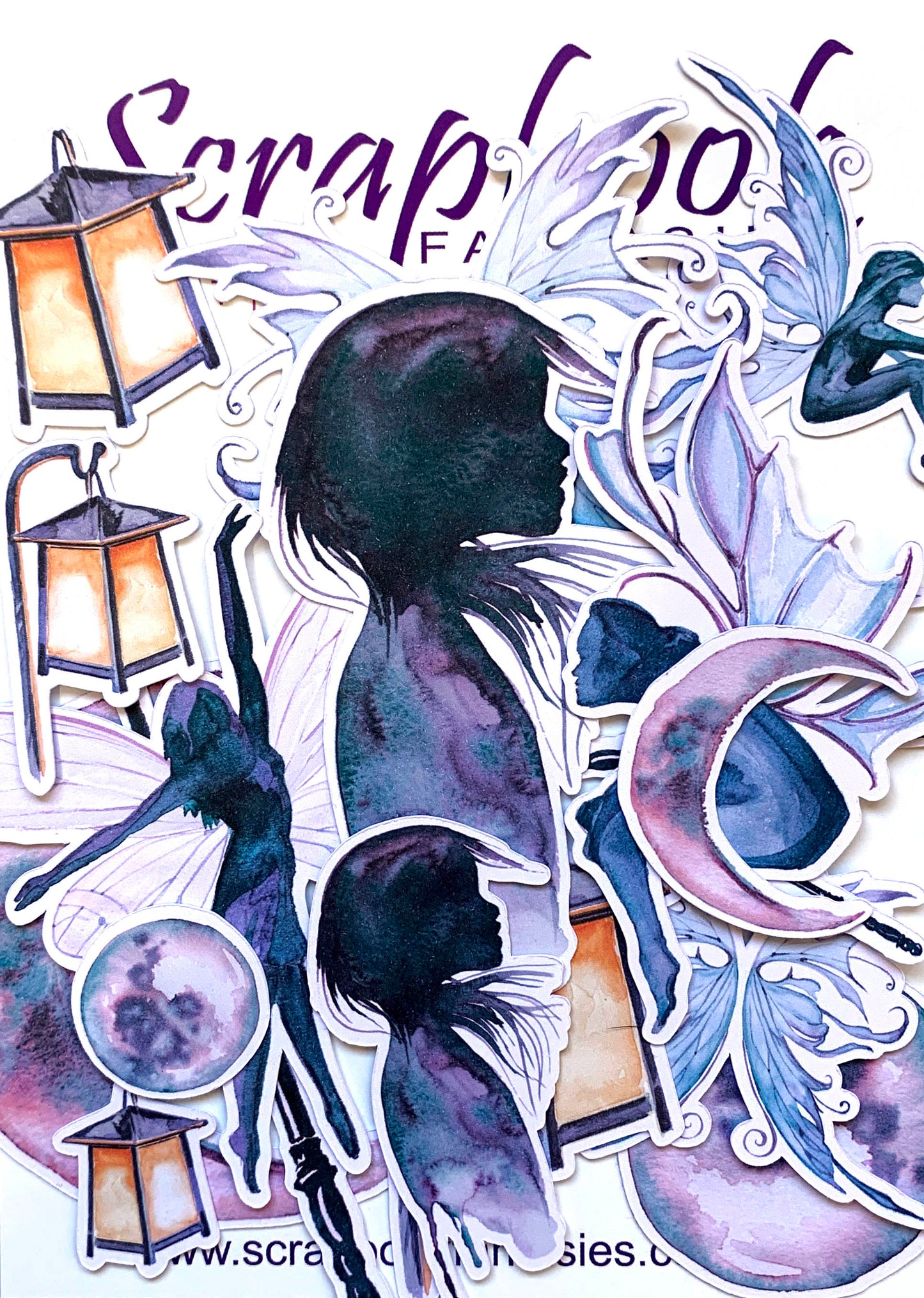 Colour-Cuts - Fantasy Fairy Accessories 1 (18 pieces) Designed by Alicia Redshaw