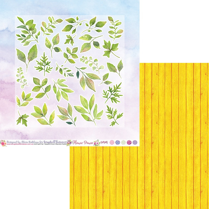 Flower Power 12x12 Double-Sided Patterned Paper 6