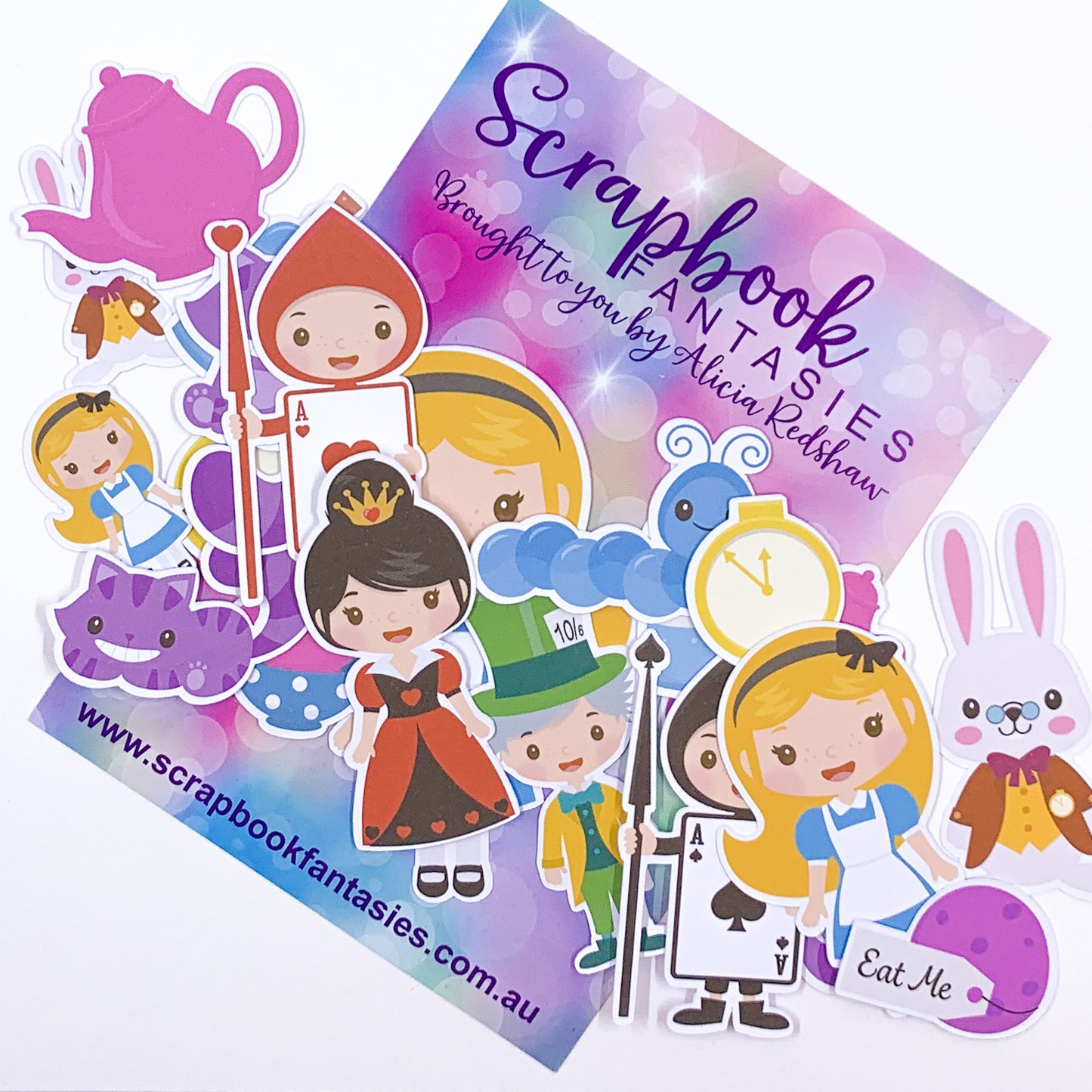 Colour-Cuts - Alice 1 (22 pieces) Designed by Alicia Redshaw