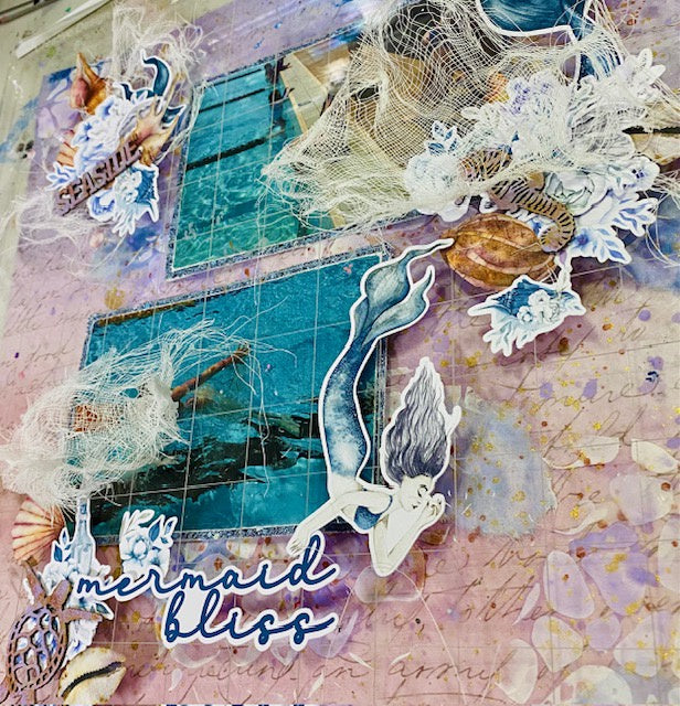 Mermaid Bliss Friday Night Scrap-Along Kit - Fun in the Sun Super Weekend - 19 January 2024