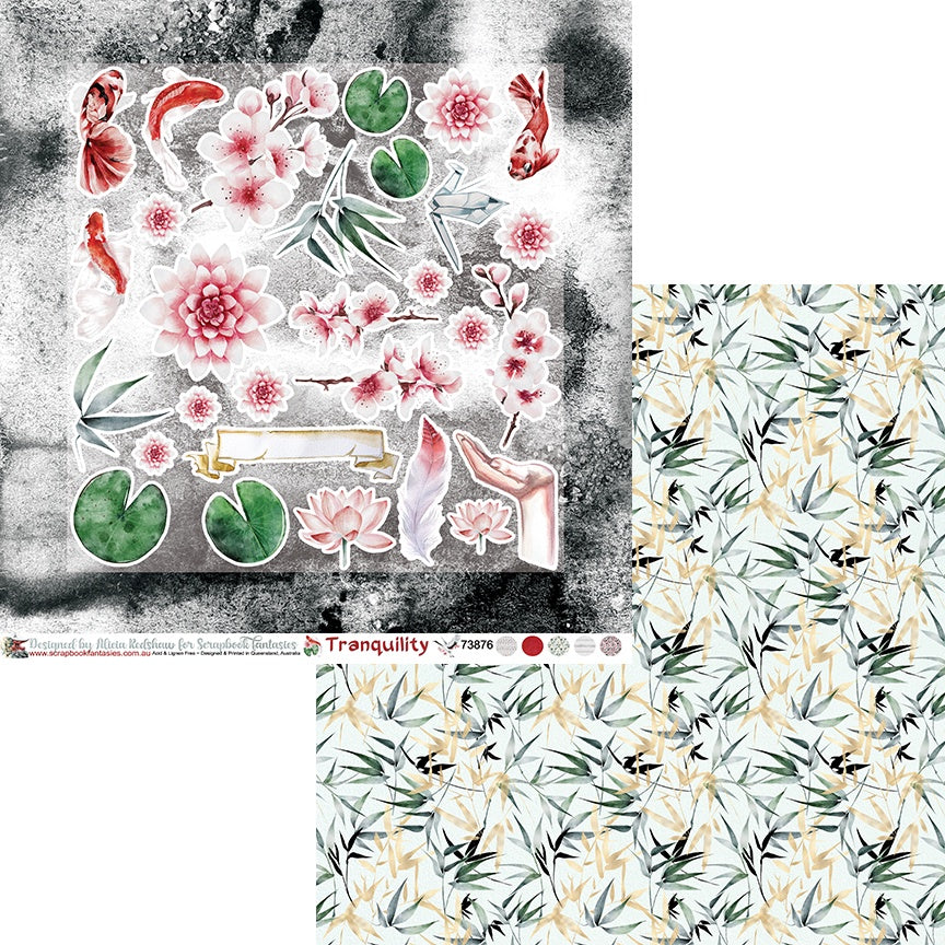 Tranquility 12x12 Double-Sided Patterned Paper 6