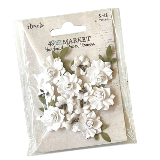 49&Market Florets Flowers - 12 pieces - Salt FM-39012