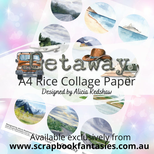 Getaway A4 Rice Collage Paper - Destinations 2