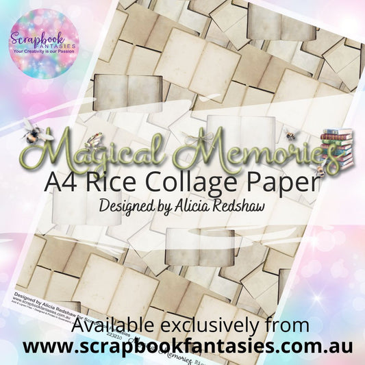 Magical Memories A4 Rice Collage Paper - Books 667210