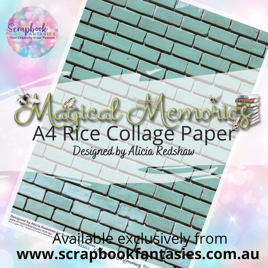 Magical Memories A4 Rice Collage Paper - Bricks 667211