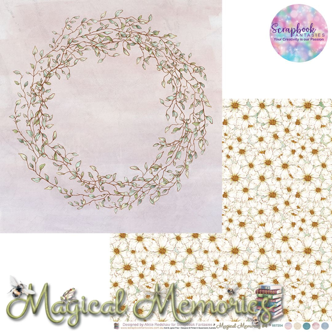 Magical Memories 12x12 Double-Sided Patterned Paper 4 - 667204