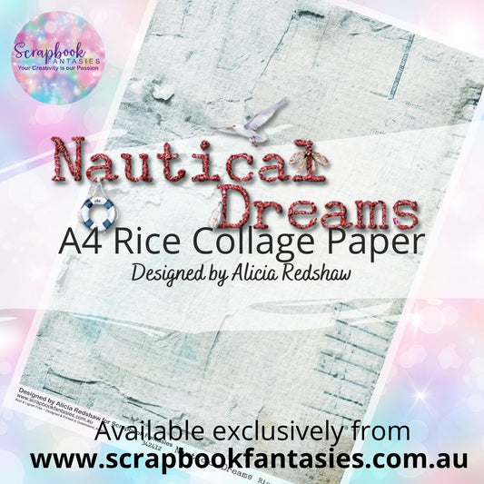 Nautical Dreams A4 Rice Collage Paper - Collage 342412