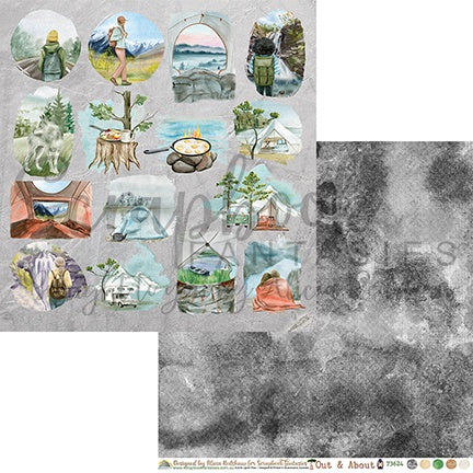 Out & About 12x12 Double-Sided Patterned Paper 4