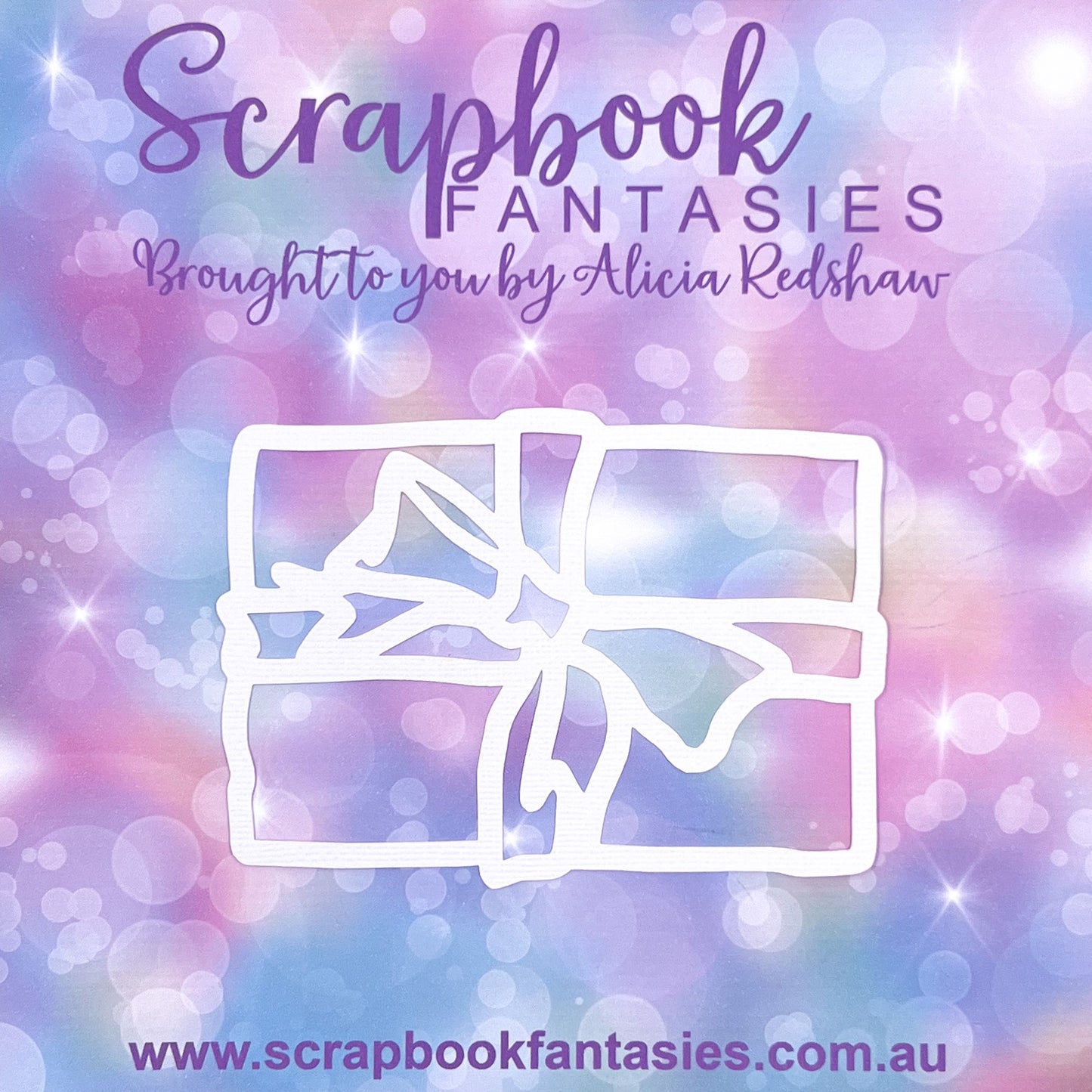 Peace & Joy - Flat Gift 4.75"x3.5" White Linen Cardstock Picture-Cut - Designed by Naomi-Jon Redshaw