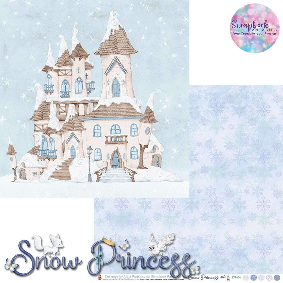 Snow Princess 12x12 Double-Sided Patterned Paper 4 - 772604