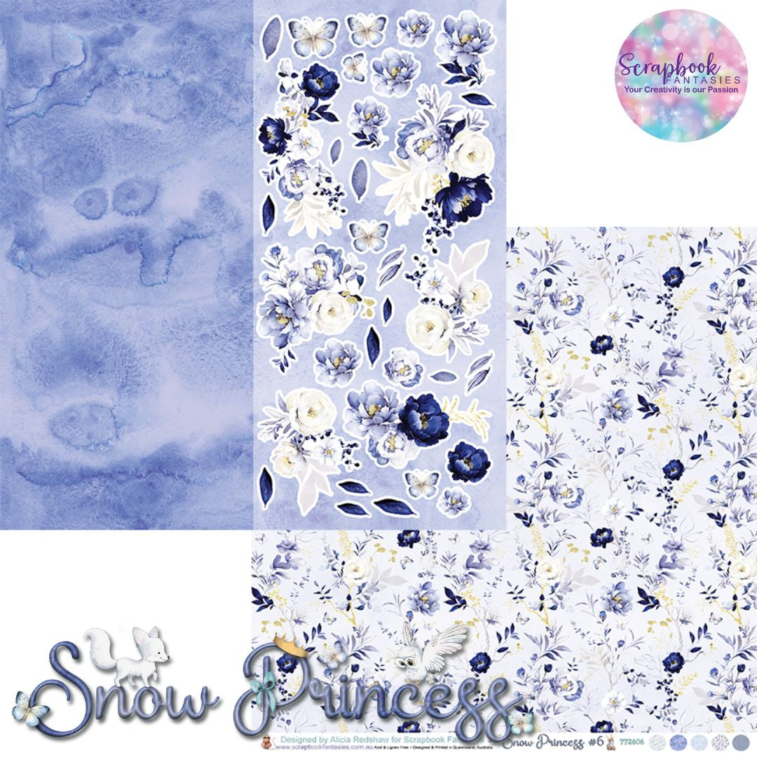 Snow Princess 12x12 Double-Sided Patterned Paper 6 - 772606