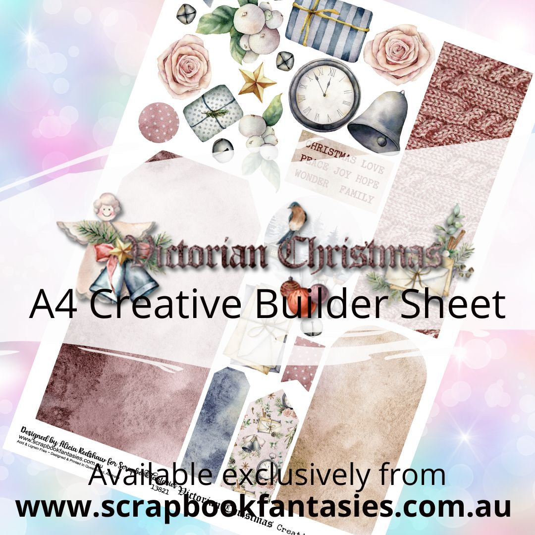 Victorian Christmas A4 Creative Builder - 13821