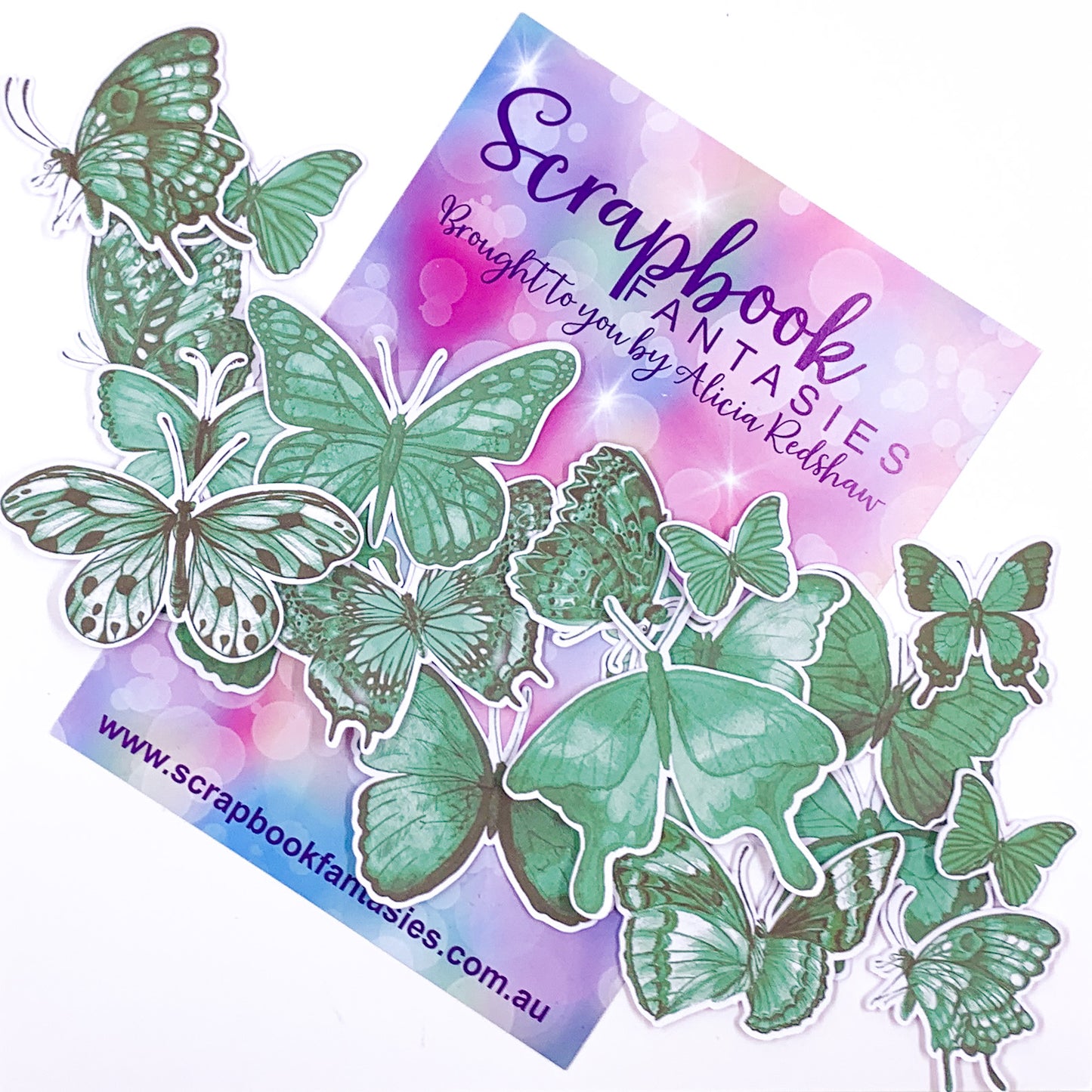 Butterfly-Cuts 26 (19 butterflies) Designed by Alicia Redshaw (10178)