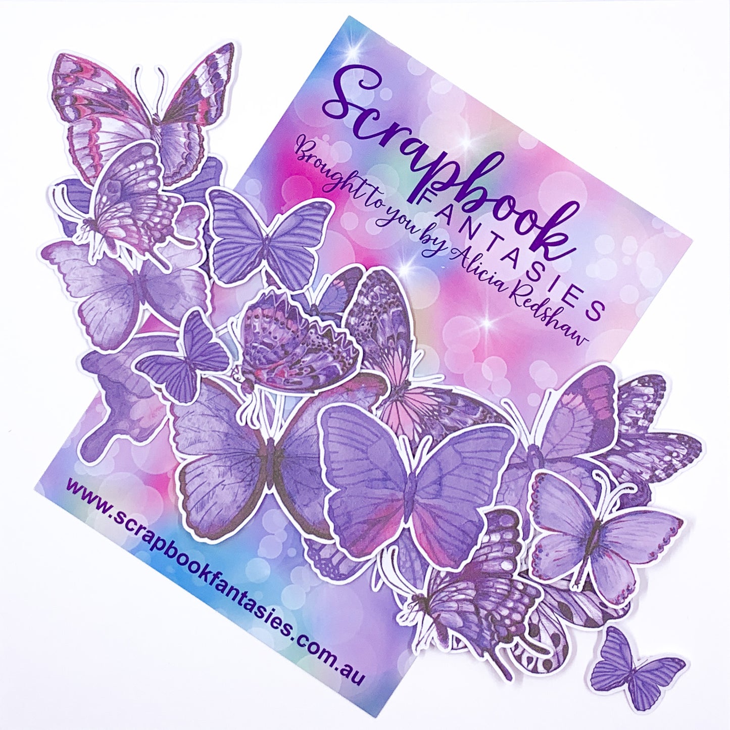 Butterfly-Cuts 4 (19 butterflies) Designed by Alicia Redshaw (10158)