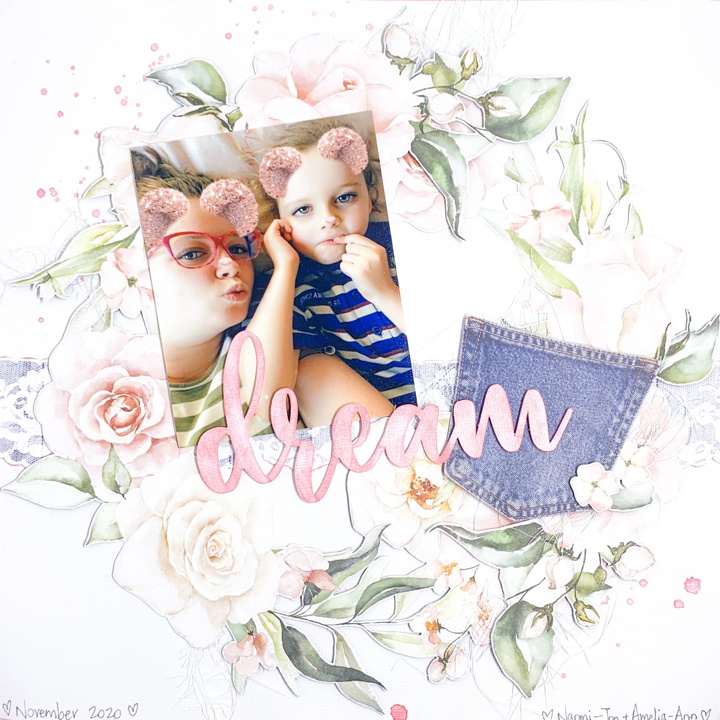 Devoted to Denim 12x12 Double-Sided Patterned Paper 3