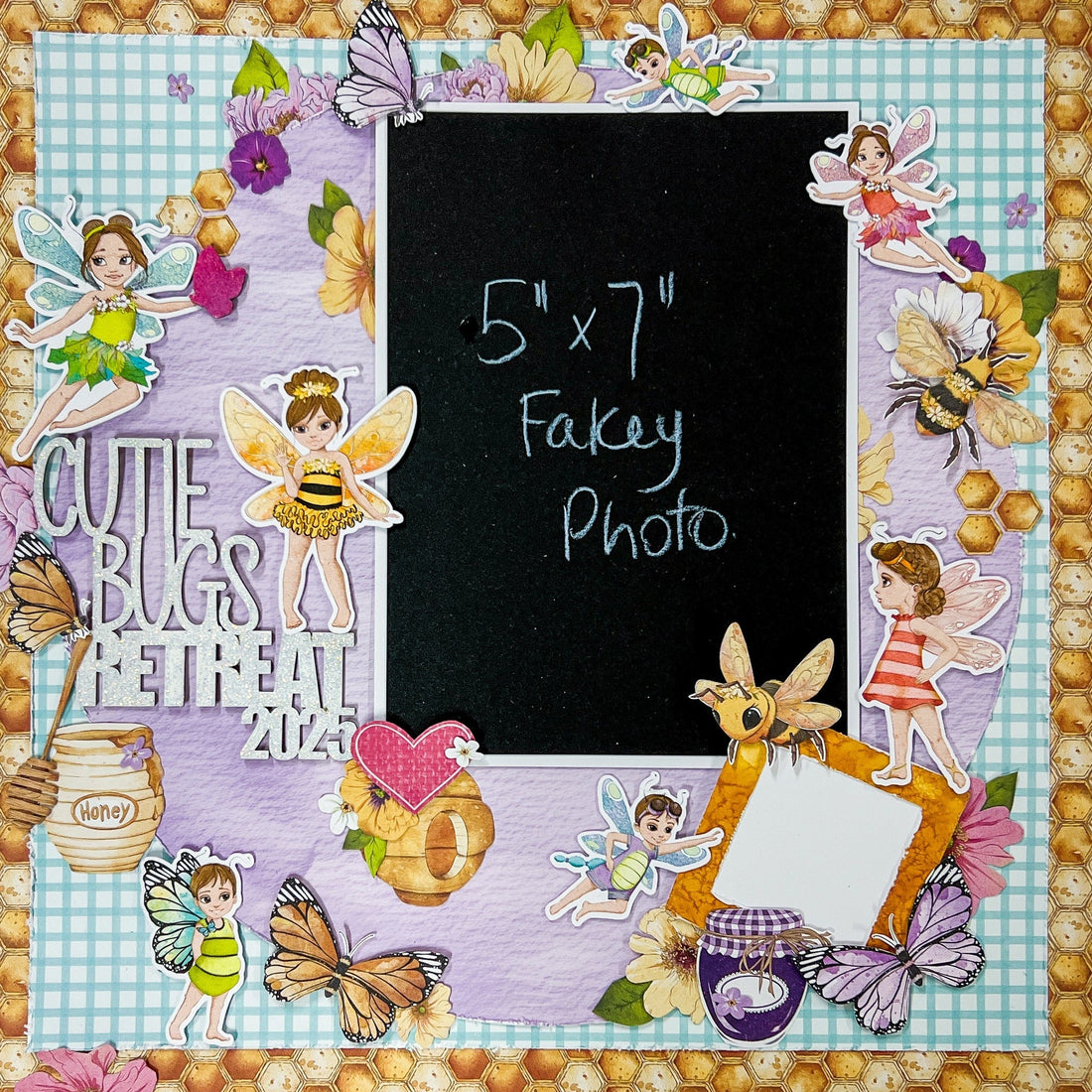 Cutie Bugs Papercrafting Retreat Page