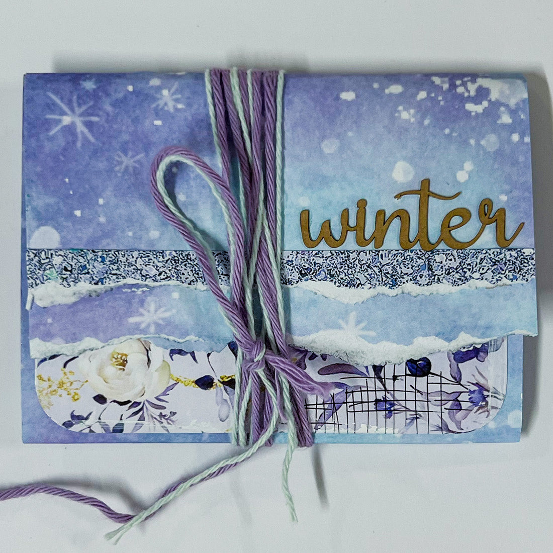 Mini-Photo Book using Snow Princess Papercrafting Collection