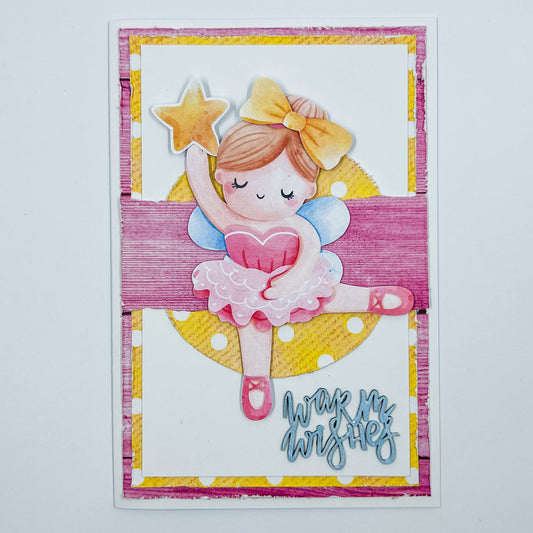 Warm Wishes from our Creative Family with our Sugarplum Fairy Card-Along Live Class with the Amazing Alicia Redshaw