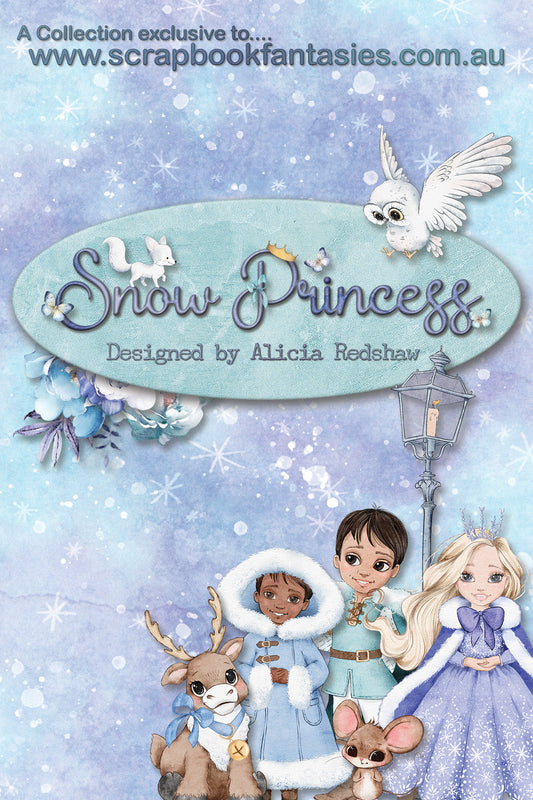 Snow Princess ... the blues & purples you need