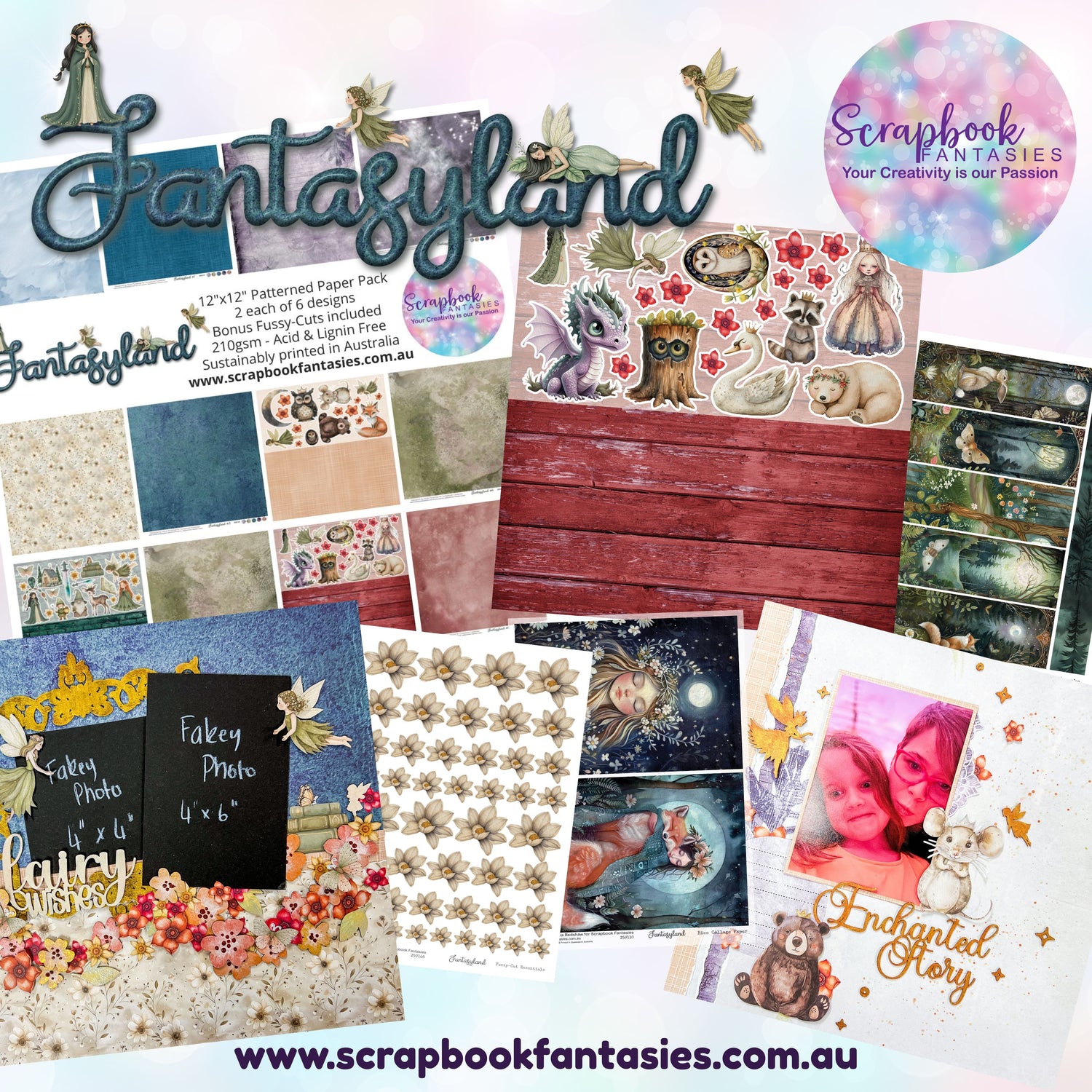 Fantasyland Scrapbooking & Papercrafting Collection