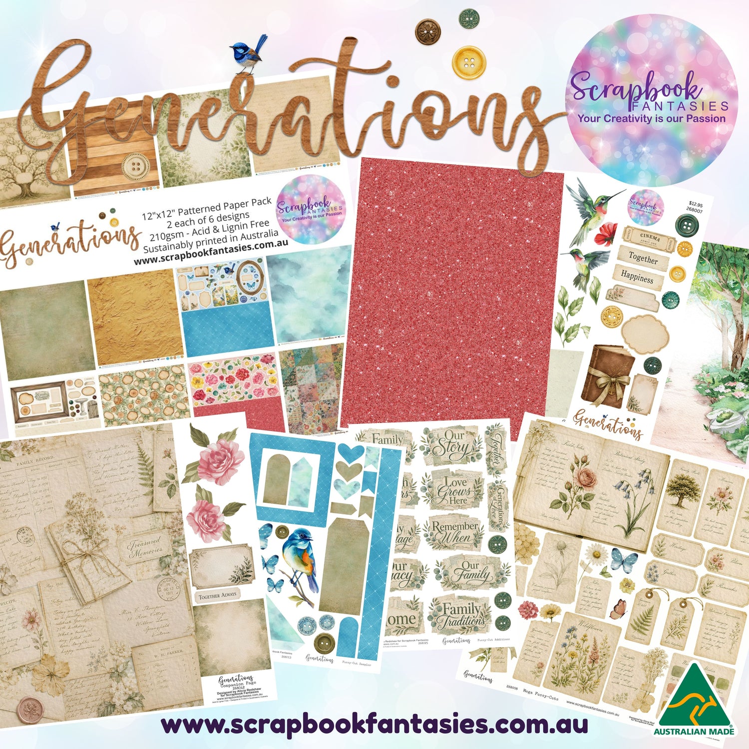 Generations Scrapbooking and Papercrafting Collection