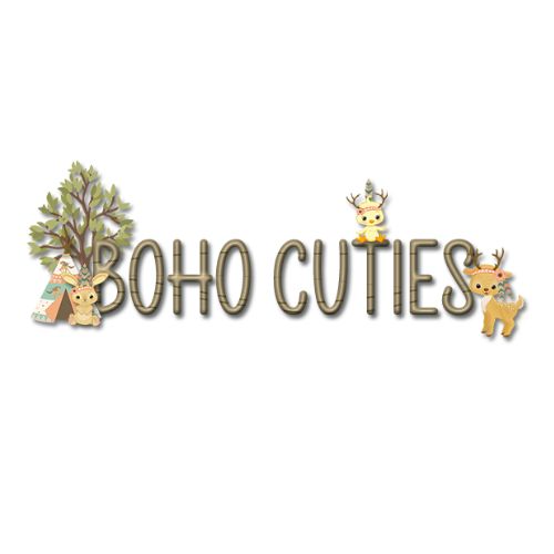 Boho Cuties Scrapbooking & Papercrafting Collection