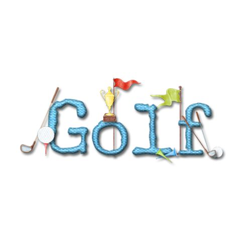 Golf Scrapbooking & Papercrafting Collection