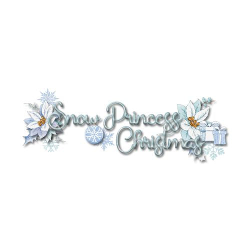 Snow Princess Christmas Scrapbooking & Papercrafting Collection