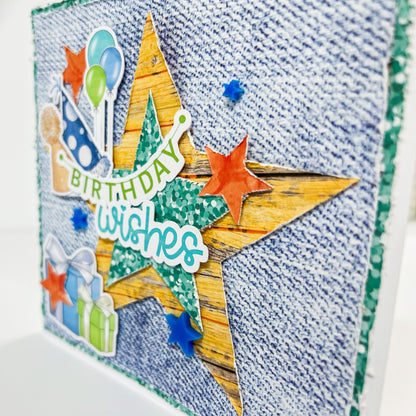 Star Birthday Cardmaking Class Kit - GICS #17 - Friday 14 July 2023