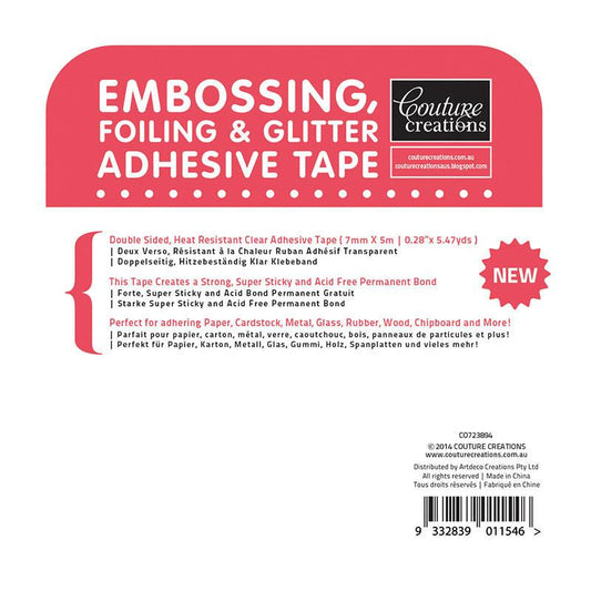 Couture Creations - Embossing Foil and Glitter Adhesive Tape (CO723894)