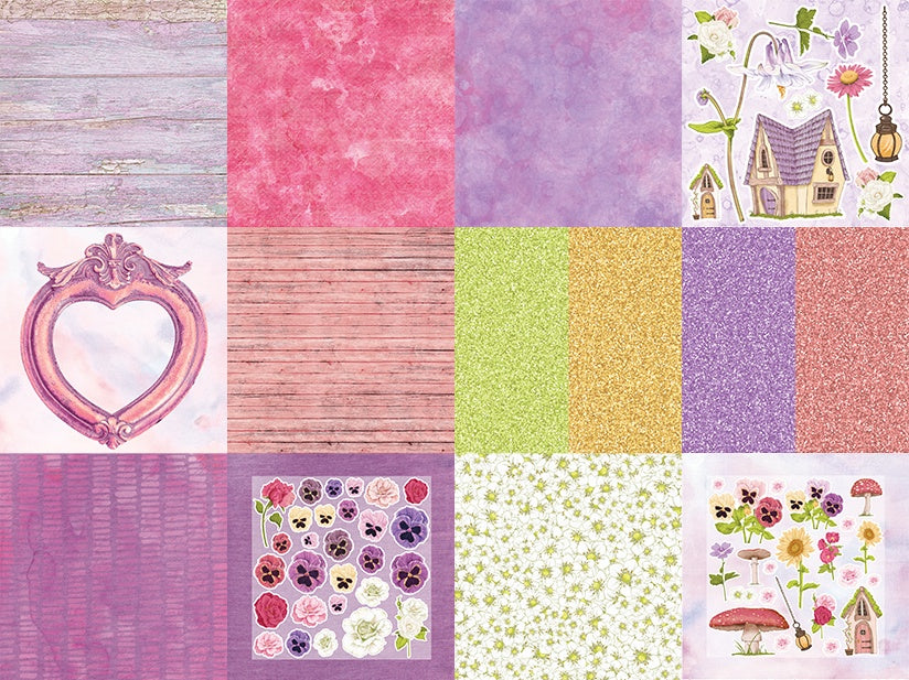 Dreamland 12x12 Double-Sided Patterned Paper Pack - 12104