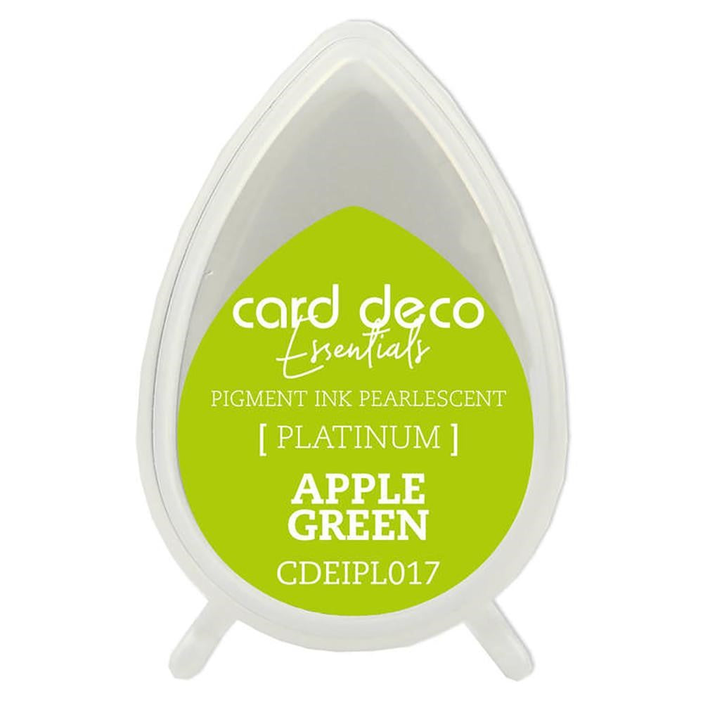 Card Deco Essentials Pearlescent Pigment Ink - Apple Green - CDEIPL017