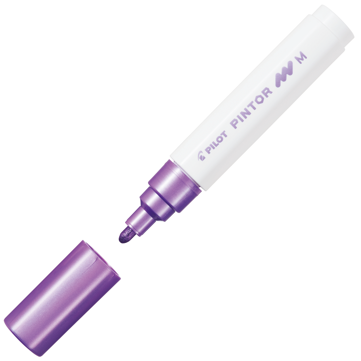 Pilot Pintor Paint Marker - Medium 1.4mm - Metallic Violet