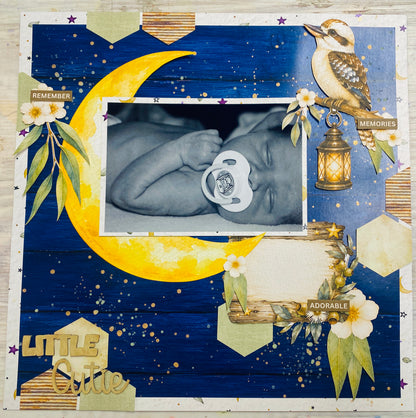 Moonlit Magic Tuesday Night Scrap-Along Scrapbooking Kit by Alicia Redshaw - 29 September 2026