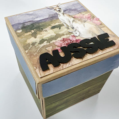 Aussie Grunge Friday Night Scrap-Along Class Kit - Exploding Box - 28 November 2025