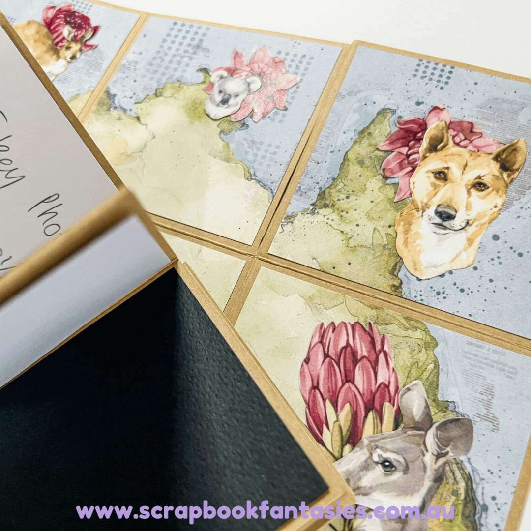 Aussie Grunge Friday Night Scrap-Along Class Kit - Exploding Box - 28 November 2025