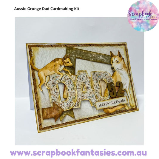 Aussie Grunge Tuesday Night Card-Along Card Kit by Alicia Redshaw - 31 March 2026