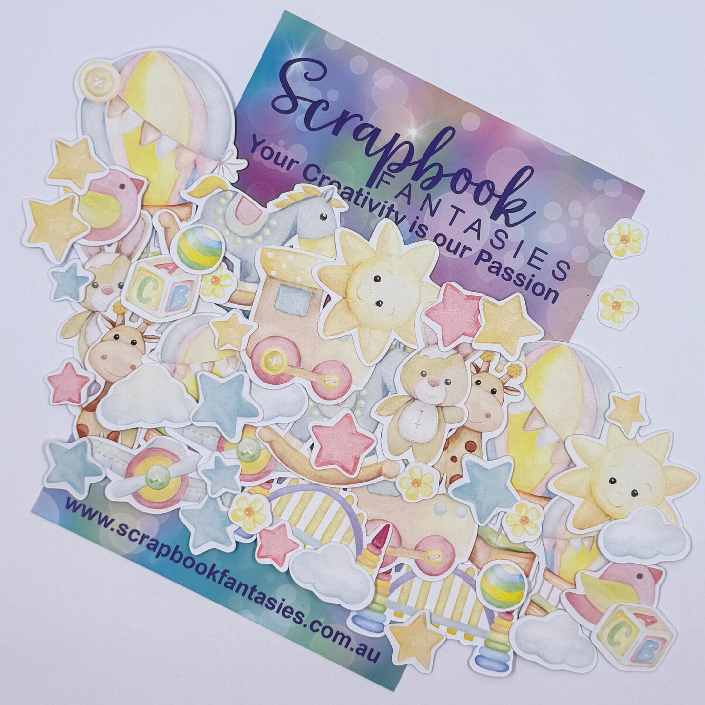 Baby Baby Colour-Cuts - Baby Things (50 pieces) 15064