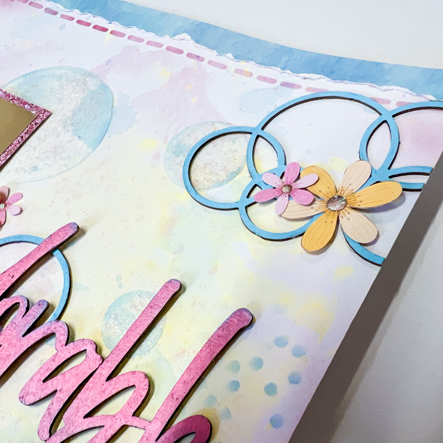 Bathtime Super Funtimes Wednesday Night Scrap-Along Scrapbook Layout Kit by Alicia Redshaw - 1 April 2026