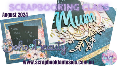 Beautiful Mum Layout Friday Night Scrap-Along Kit - 2 August 2024