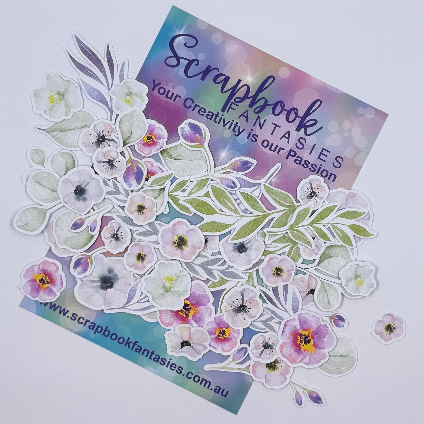 Boho Beauty Colour-Cuts - Flowers 2 (over 60 pieces) 20909