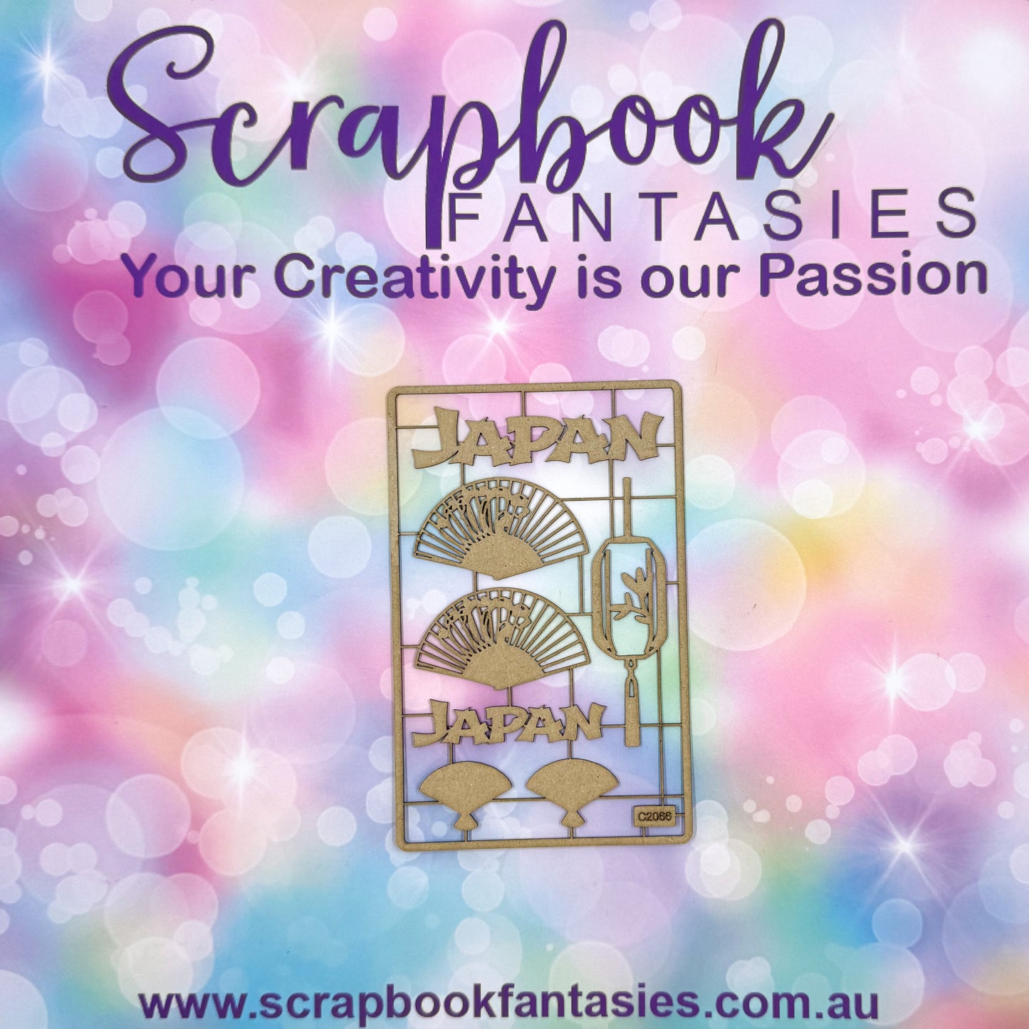 Chippie-Cuts Grey 1.2mm Chipboard 3.5"x5.5" - Japan (7 pieces) C2066