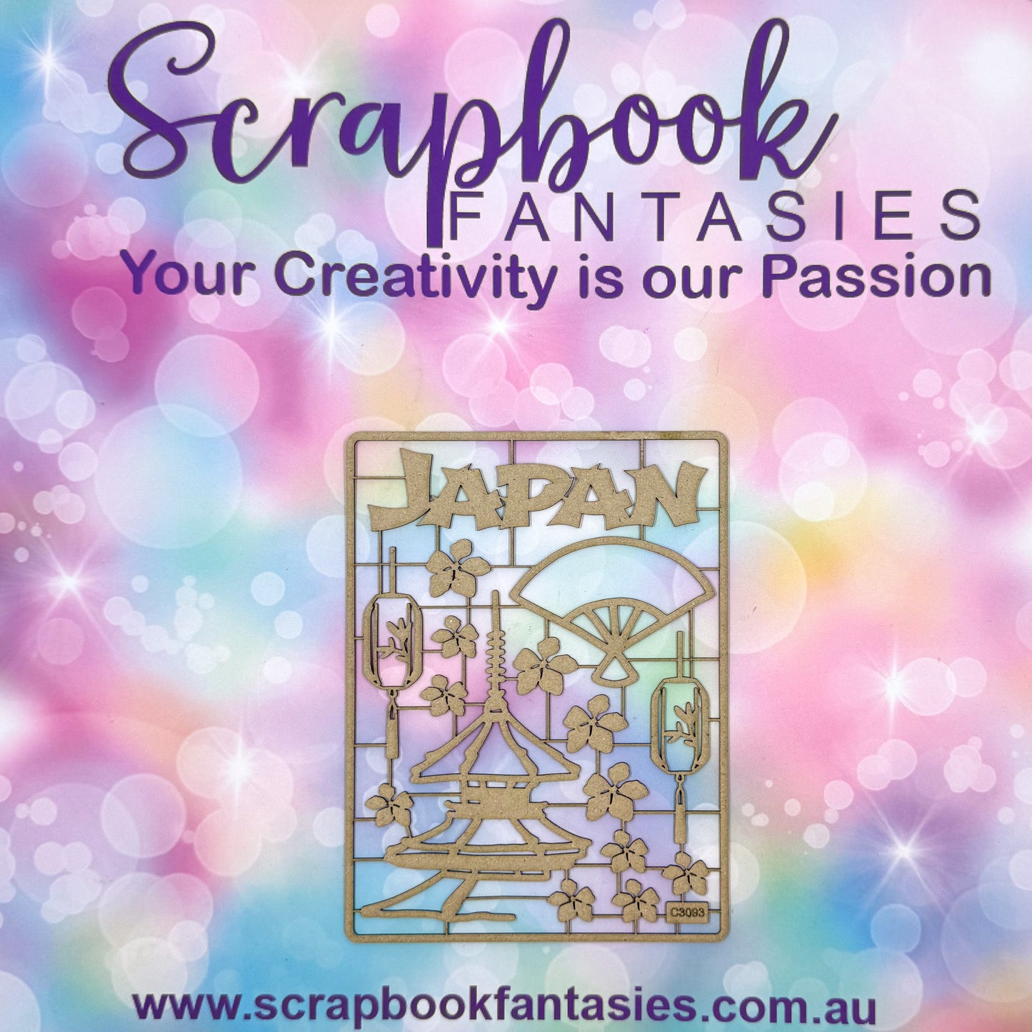 Chippie-Cuts Grey 1.2mm Chipboard 4.5"x6" - Japan (16 pieces) C3093