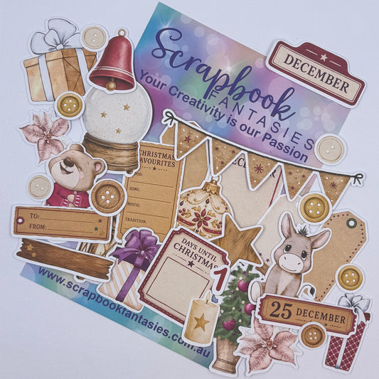 Christmas Crew Colour-Cuts - Sampler 1 (over 30 pieces) 20974