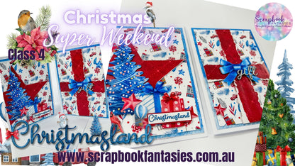 Christmas Super Weekend Class 4 - Christmasland Mother-Daughter Cardmaking Class with Alicia and Naomi-Jon - 22 November 2025