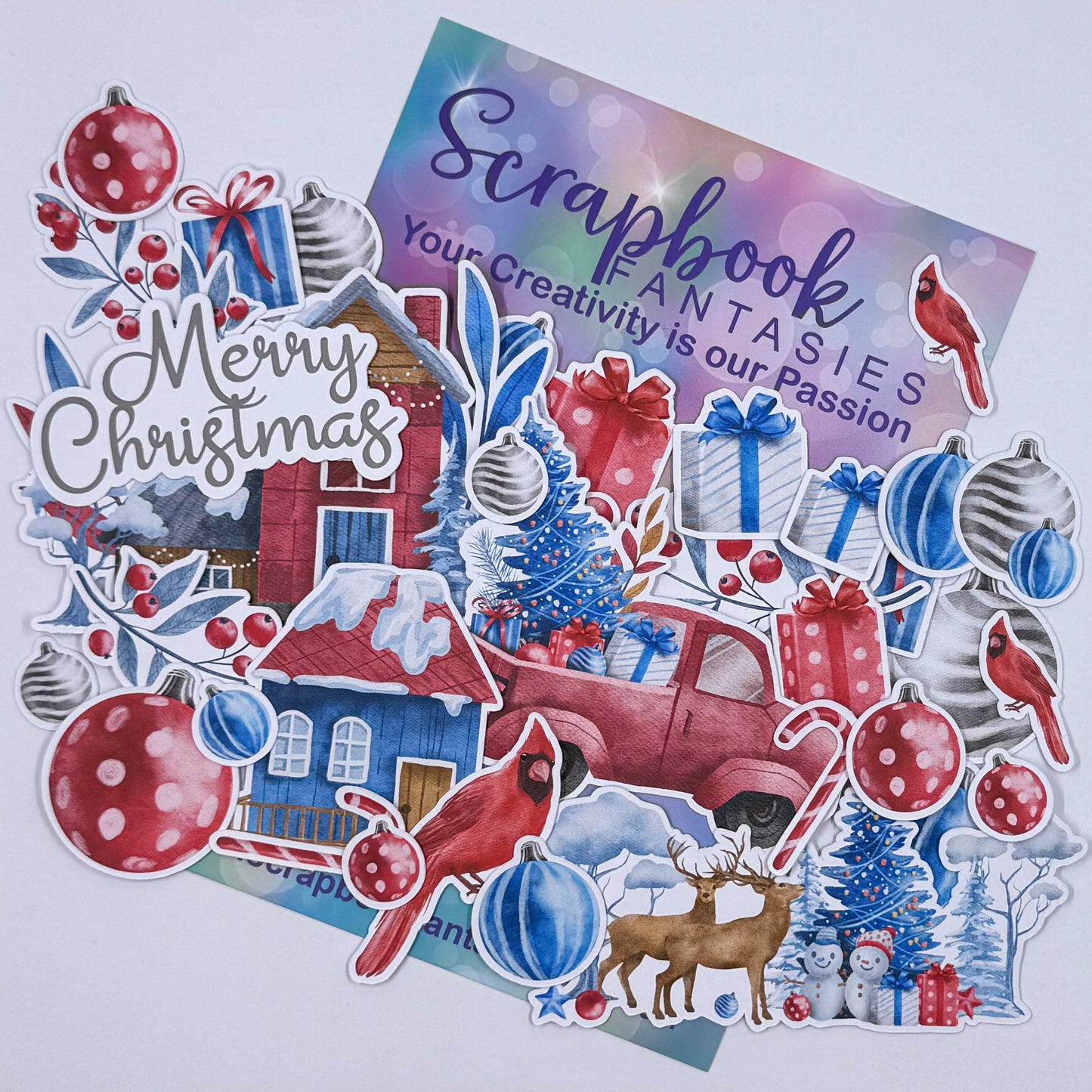 Christmasland Colour-Cuts - Sampler (35 pieces) 20777