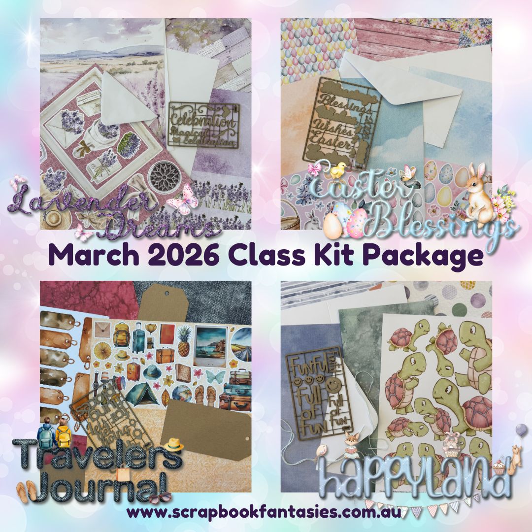 Class Kits Package for Live Classes March 2026 with Alicia Redshaw (Weeks 10, 11, 12 & 13)