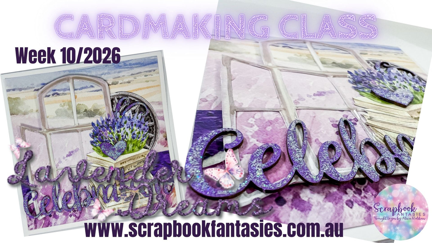 Classes Kit for Week 10/2026 - Lavender Dreams Collection