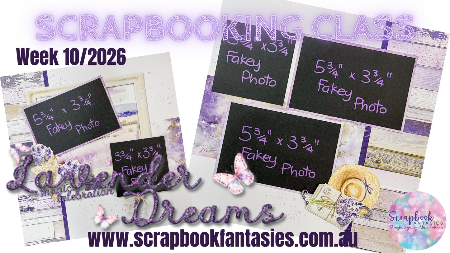 Classes Kit for Week 10/2026 - Lavender Dreams Collection