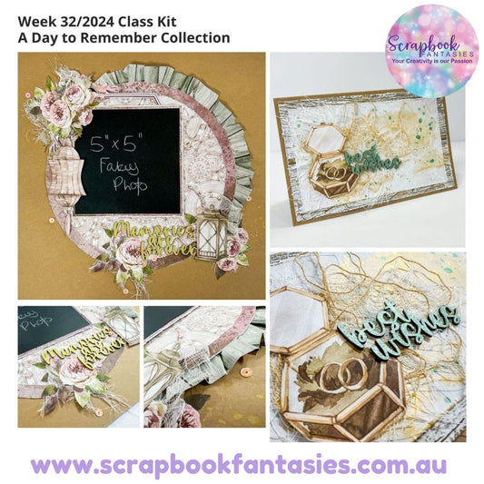 Classes Kit for Week 32/2024 - A Day to Remember Collection